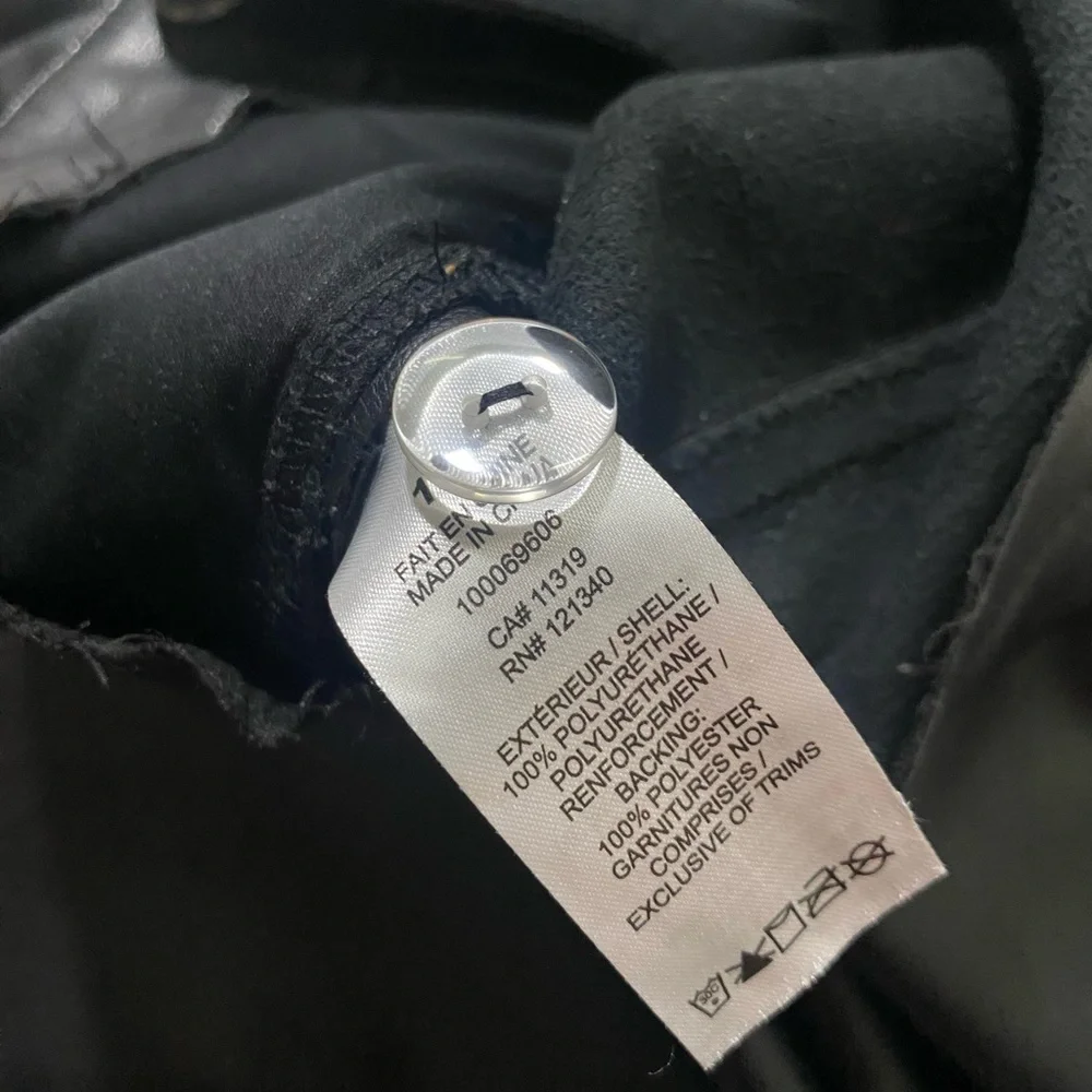 Dynamite Faux Leather Straight Pants - Picture 13 of 15